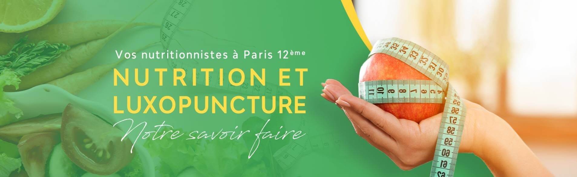 Cabinet Nutrition Paris - Nutrition et Luxopuncture